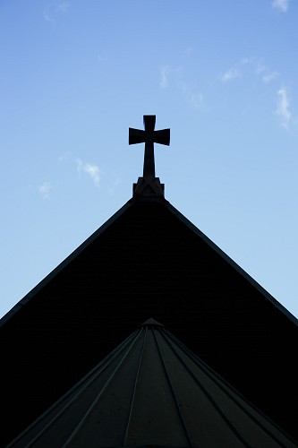 Church Cross Silhouette