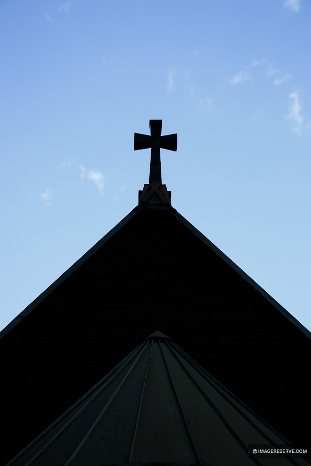 Church Cross Silhouette